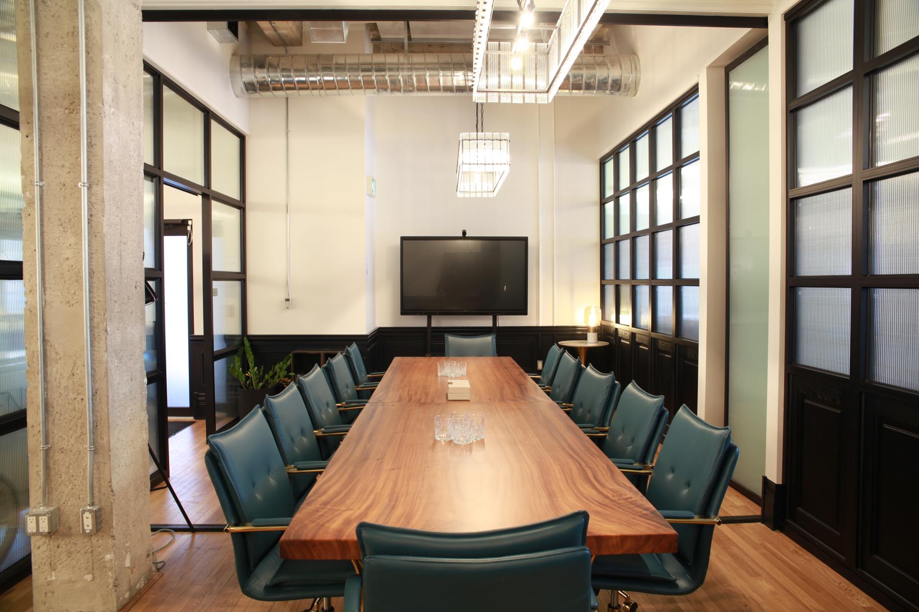 Olive and Laurel combined meeting room at Den 1880