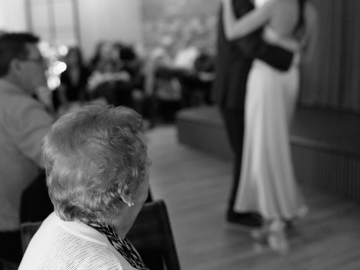 A first dance at a Den 1880 wedding